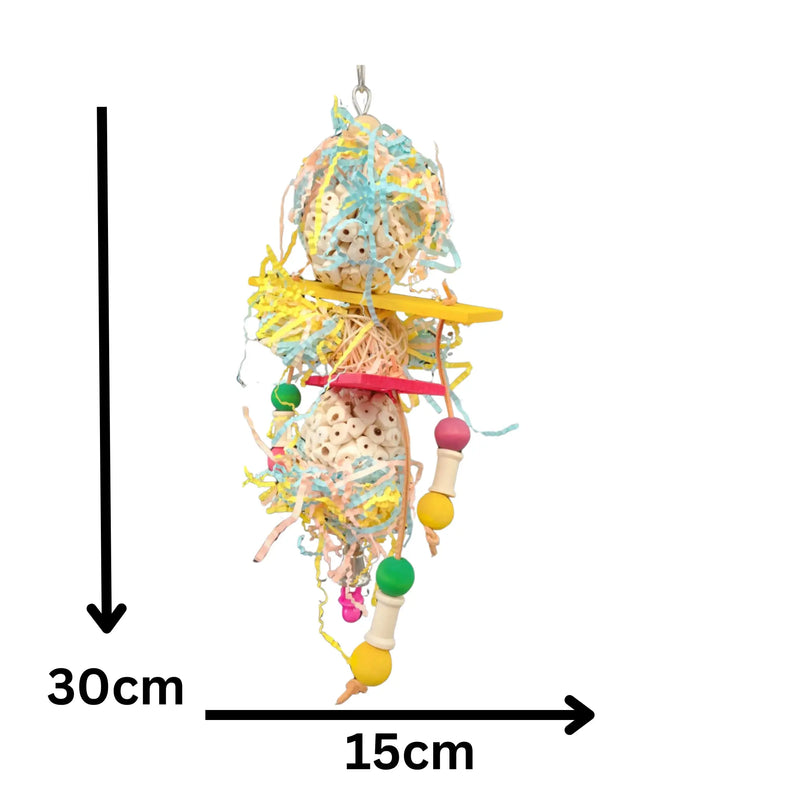 Sola Balls Dangle Bird Toy