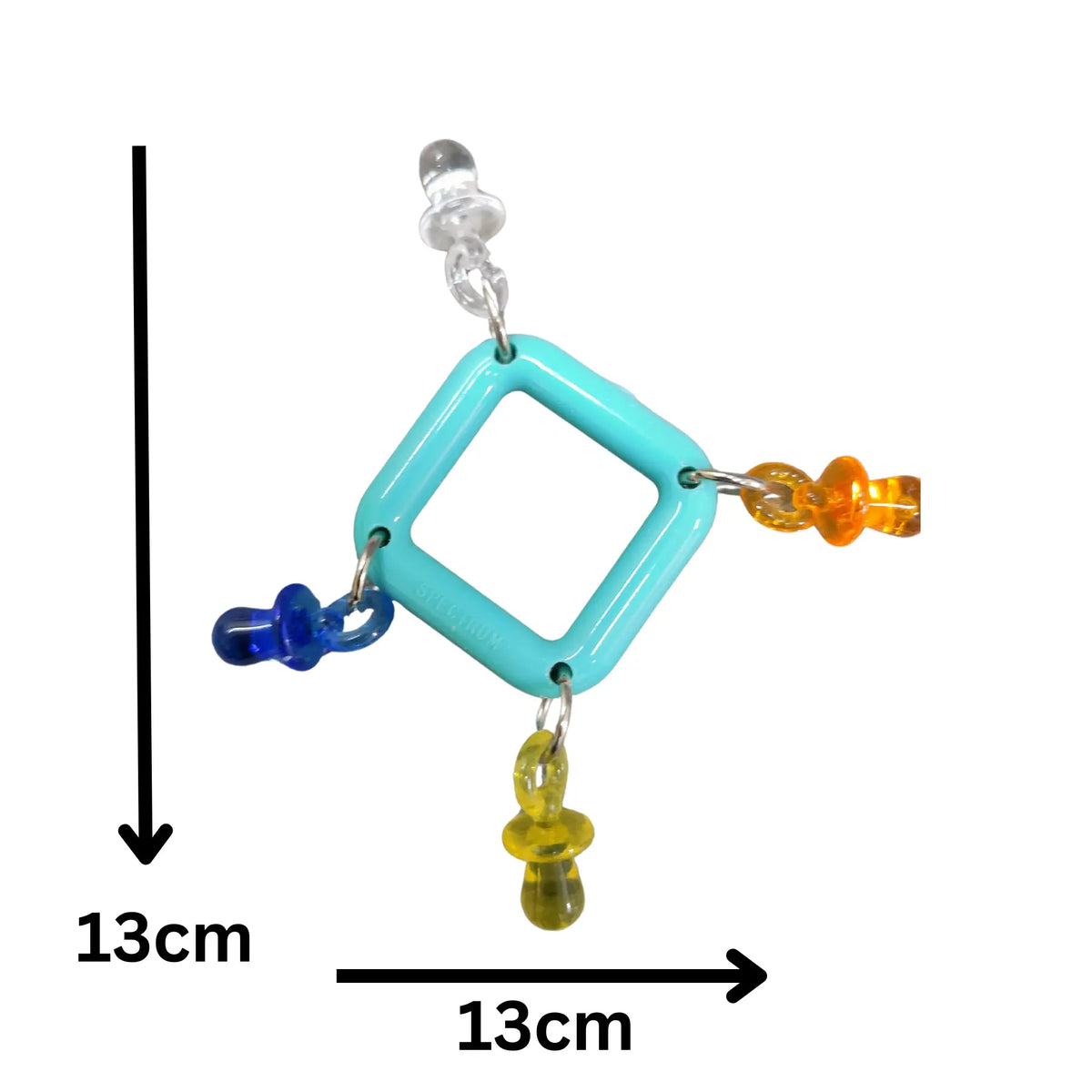 SquareDum Foot Bird Toy