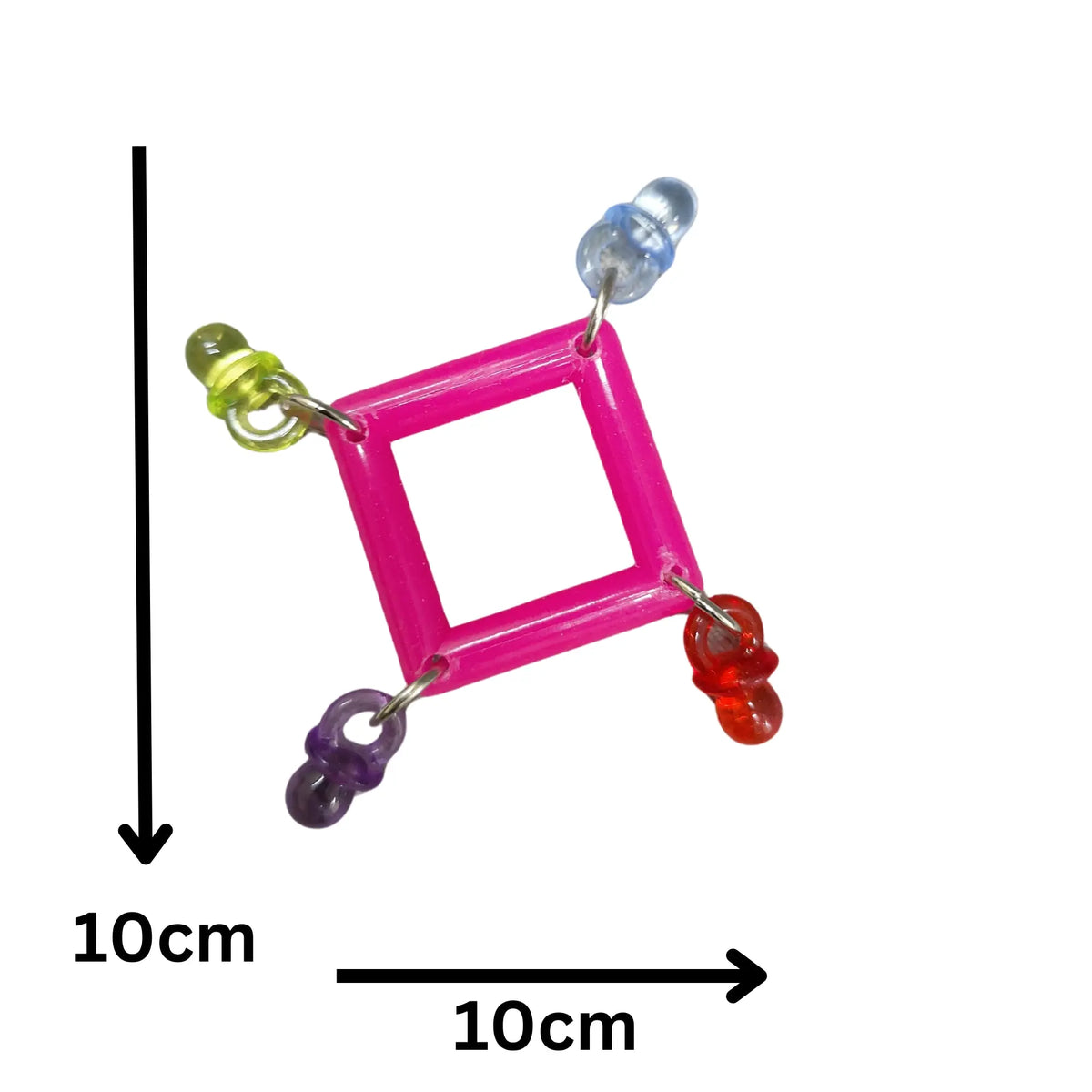 SquareDum Foot Bird Toy