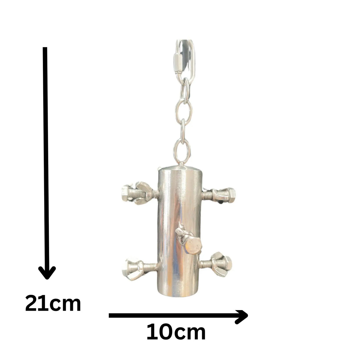 Stainless Steel nuts and Bolts Bird Toy