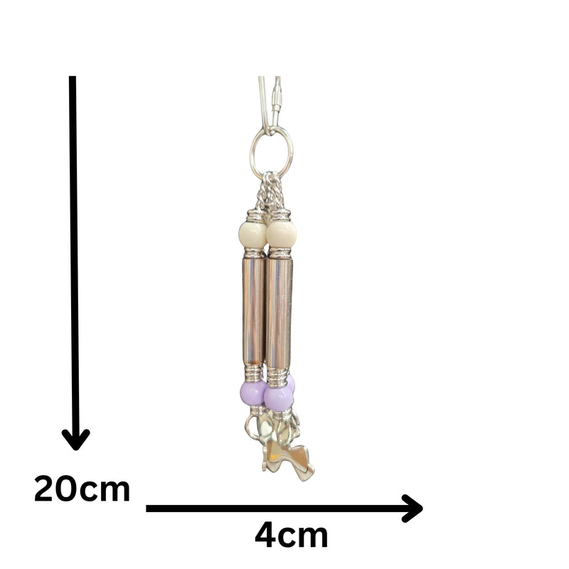 Stainless Steel Pipes and Shapes Bird Toys