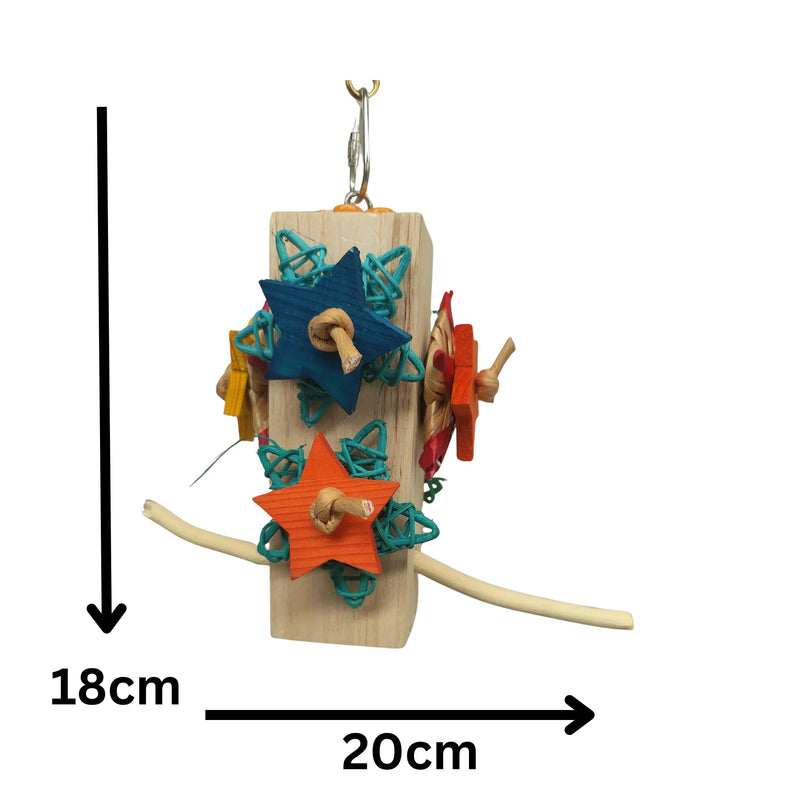 Star Block Bird Toy