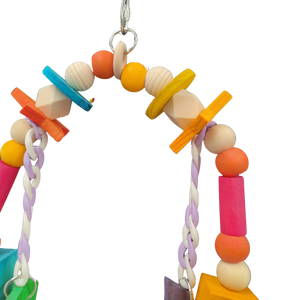Star Dangle Swing Bird Toy