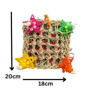 Star Pouch Bird Toy
