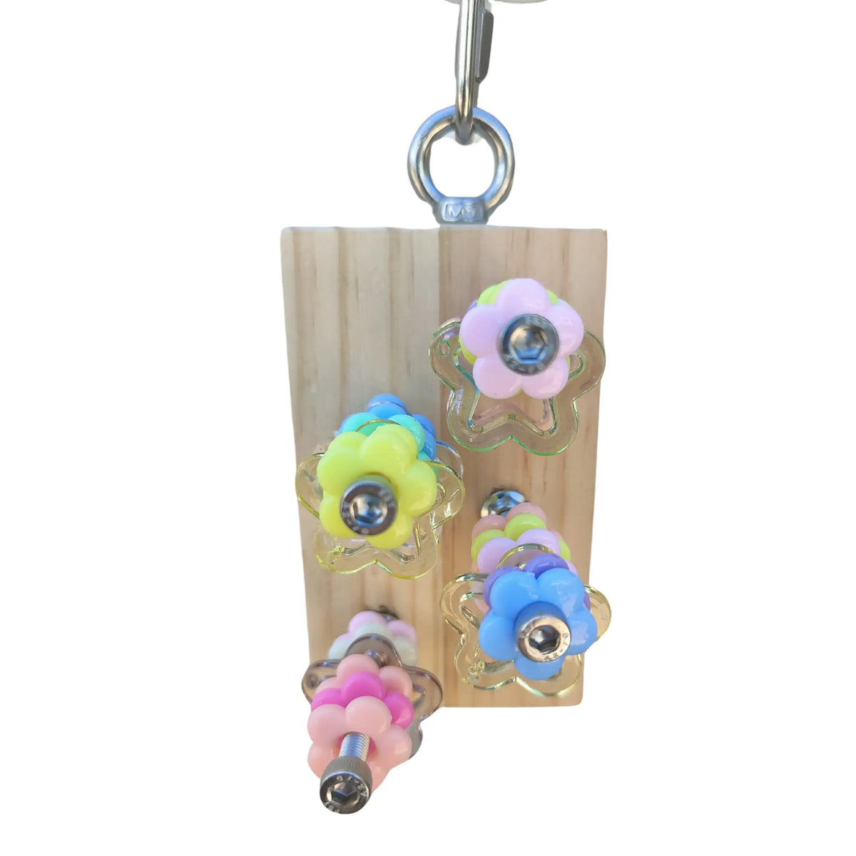 Stars and Flowers Bird Toy