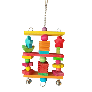 Stars and Leaves Bird Toy