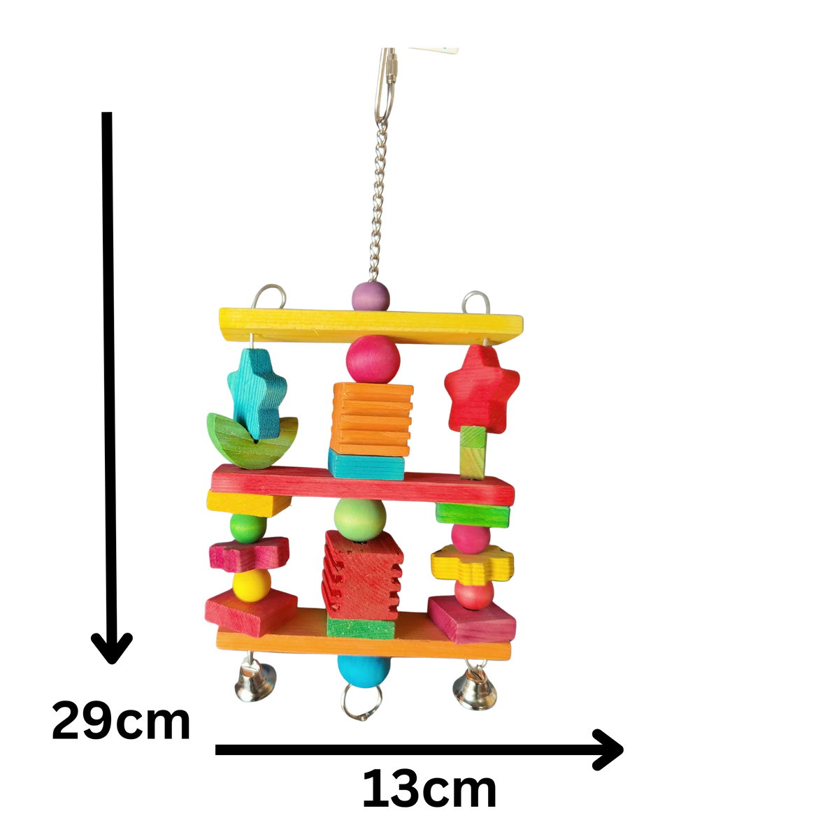 Stars and Leaves Bird Toy