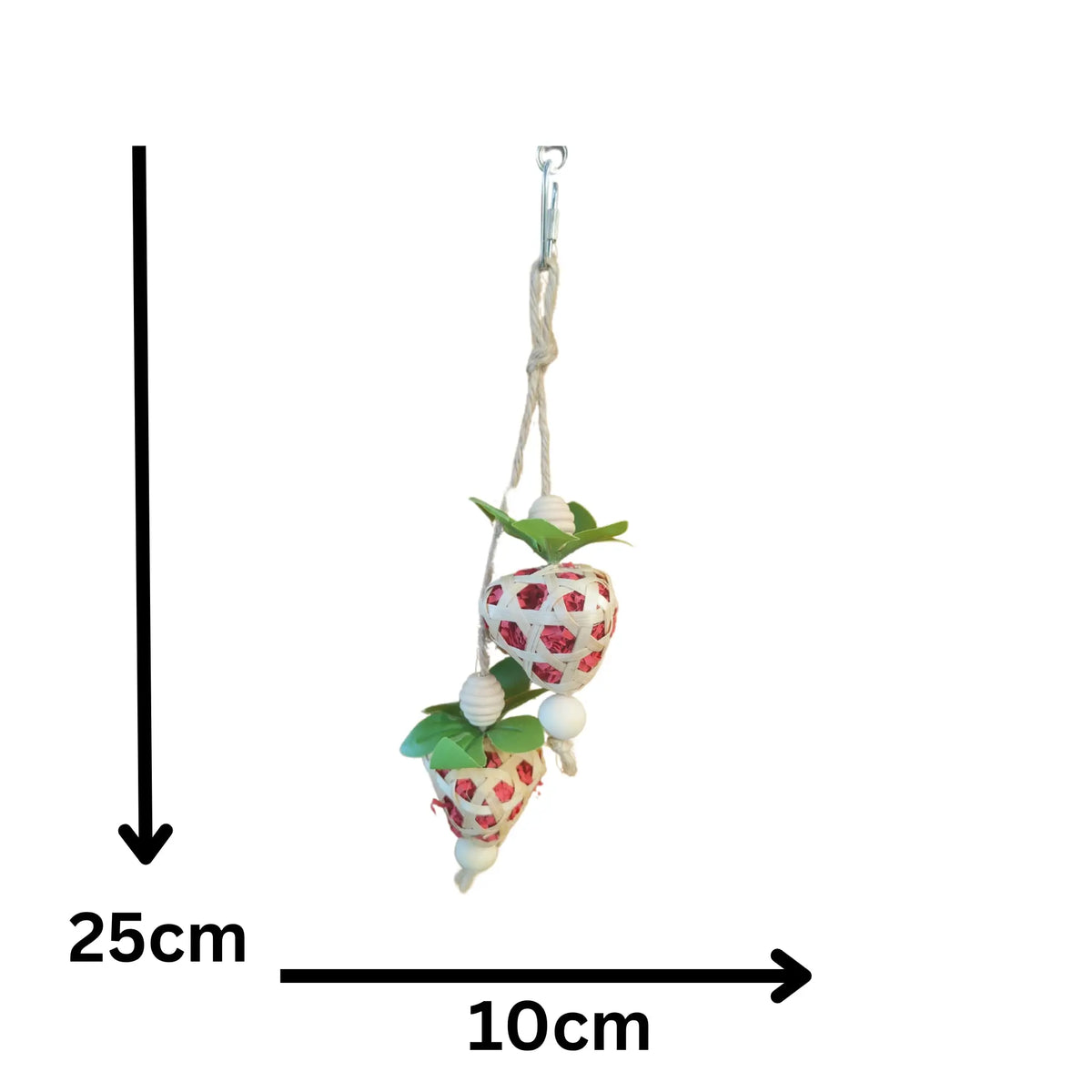 Strawberries Bird Toy