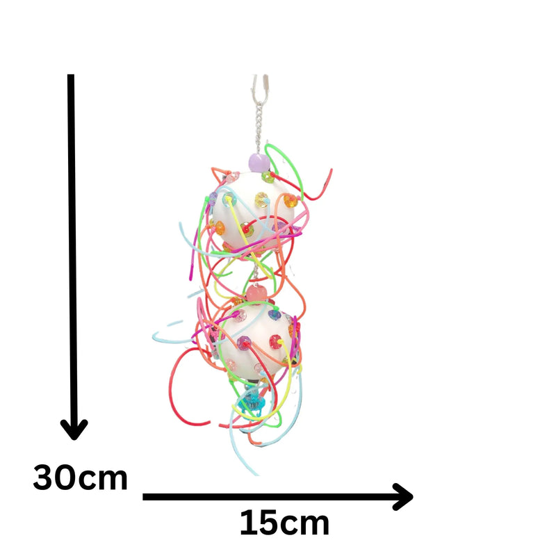 Stringy Balls Bird Toys