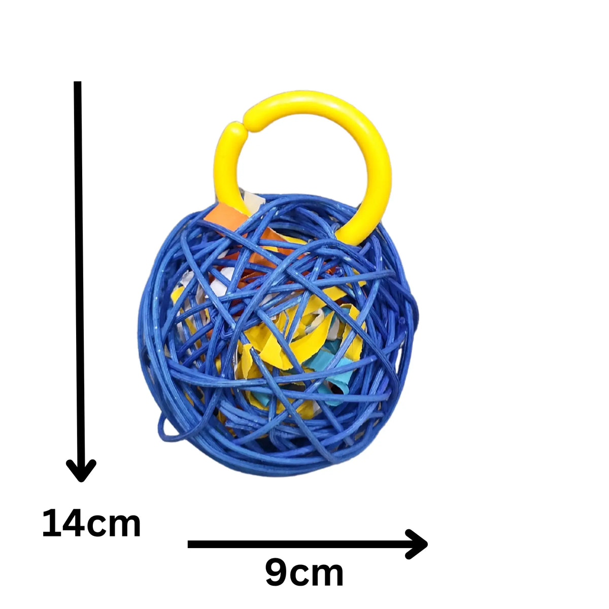 Stuffed Cane Ball Bird Toy