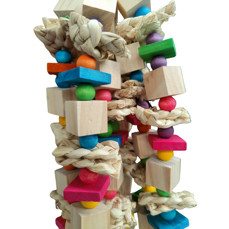 Stunning Block Bird Toy