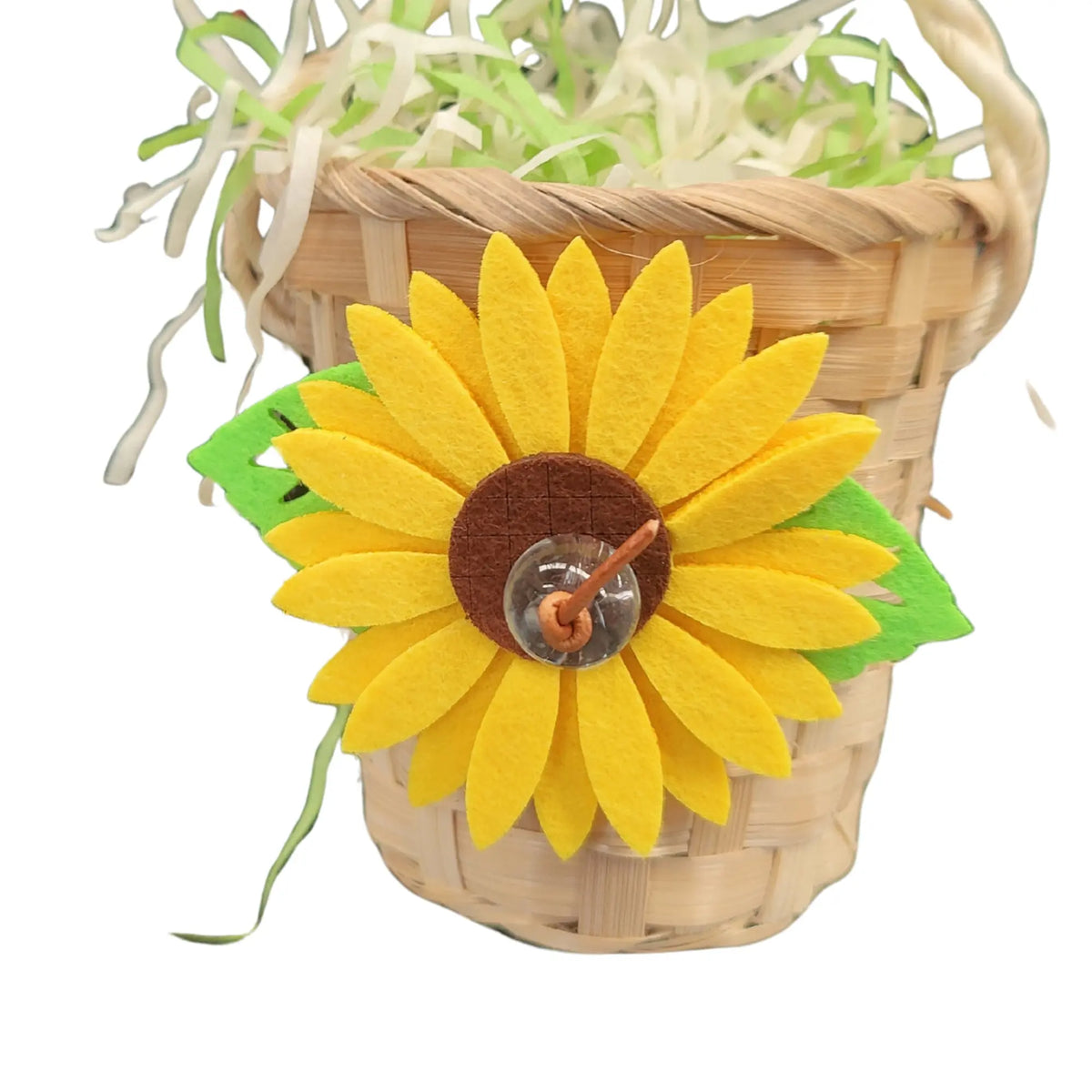 Sunflower Pot Bird Toy