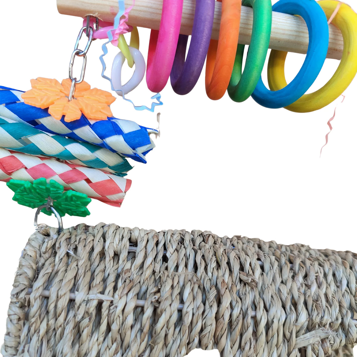 Swing and Tunnel Bird Toy
