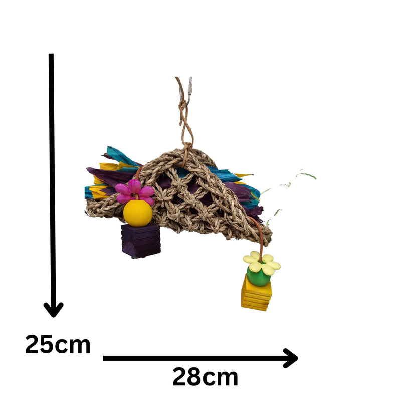 Taco Mat with Paper Bird Toy