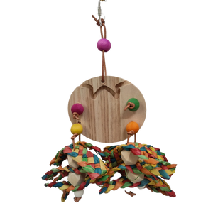 Tomato Dangle Bird Toy