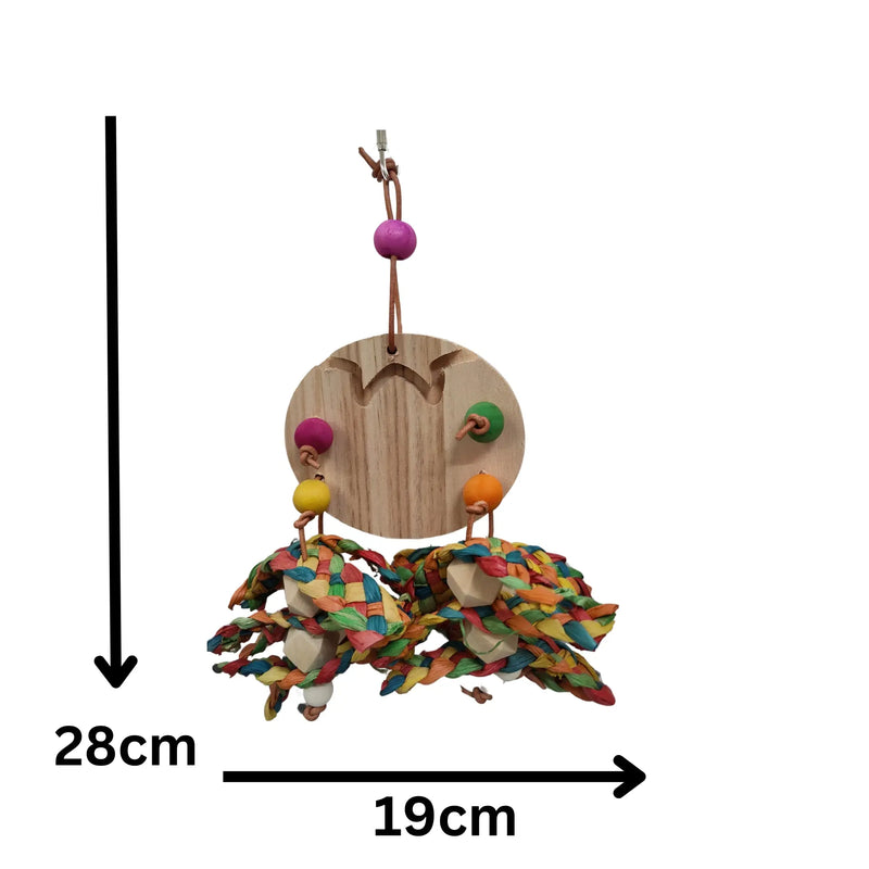 Tomato Dangle Bird Toy