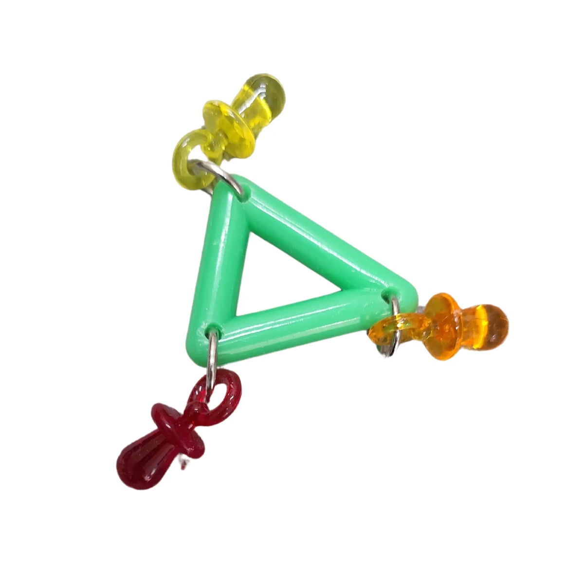 Triangle with 3 Dummies Foot Toy