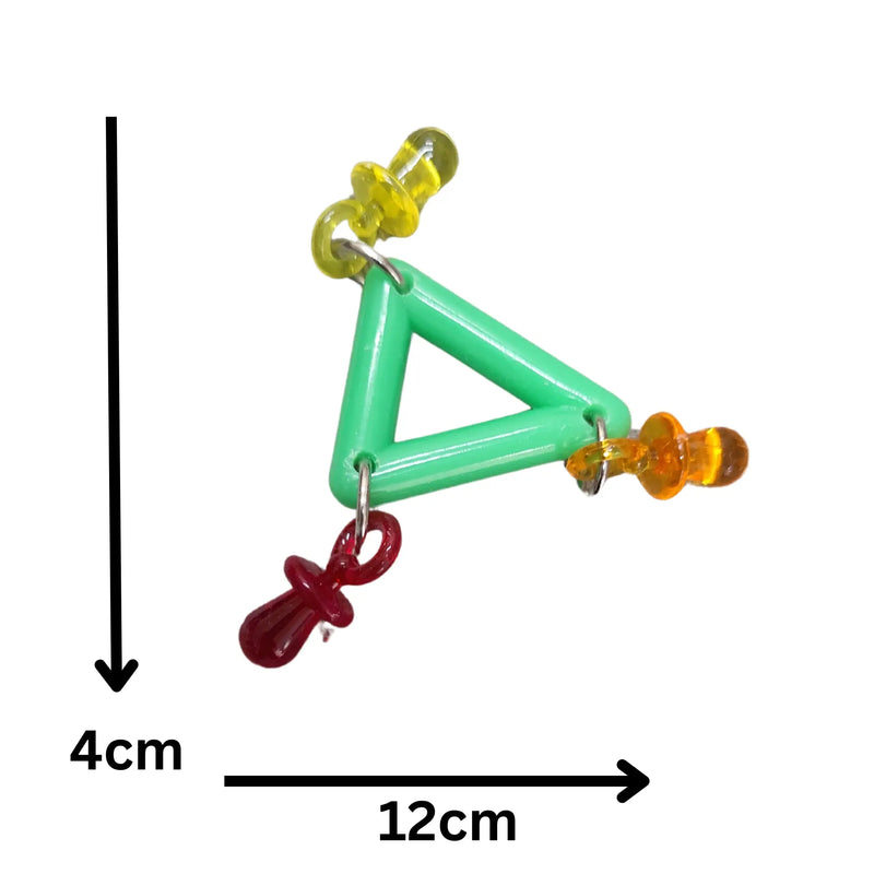 Triangle with 3 Dummies Foot Toy