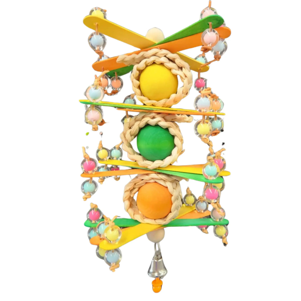 Tripple Balls Bird Toy