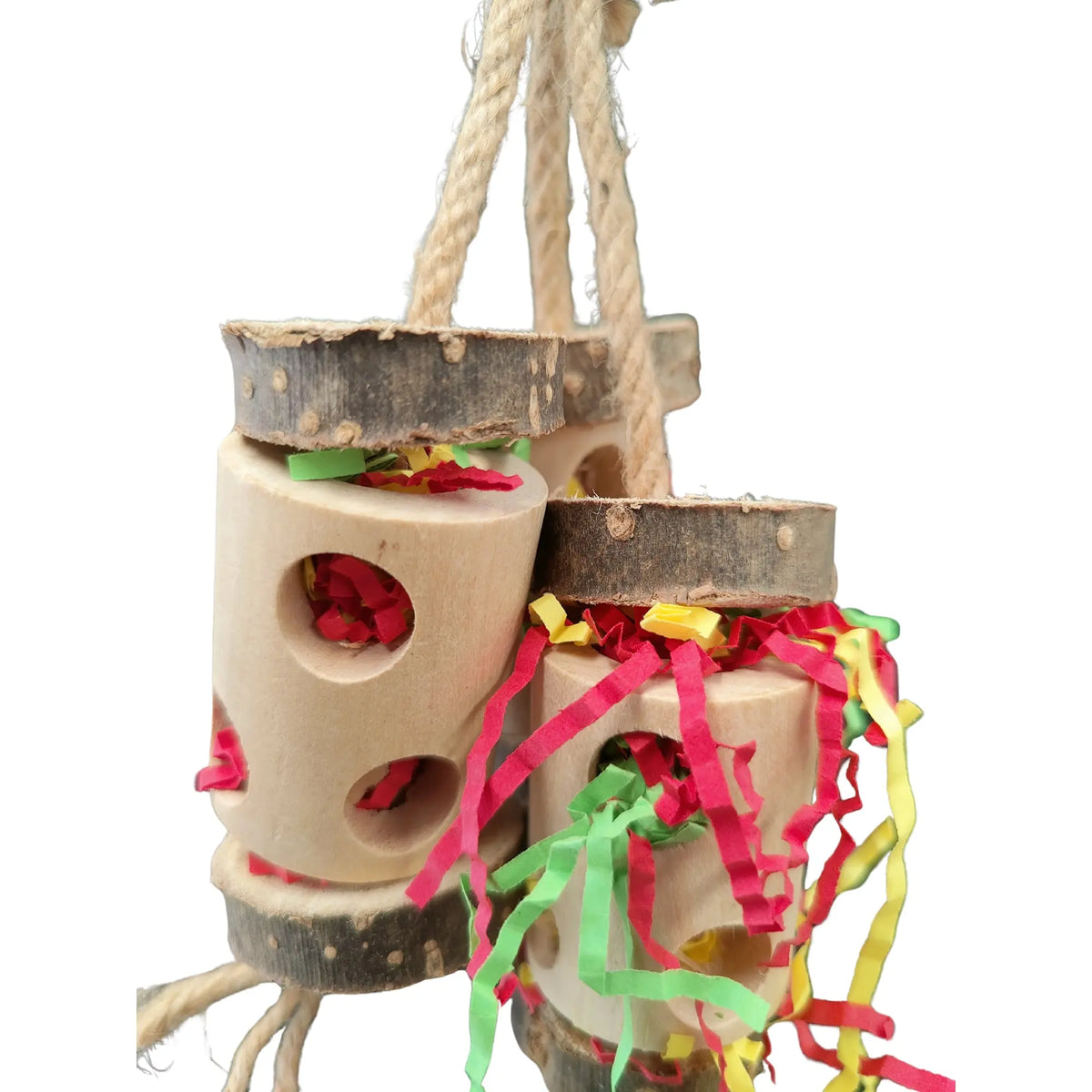Triple Barrels Bird Toy