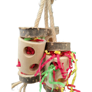 Triple Barrels Bird Toy