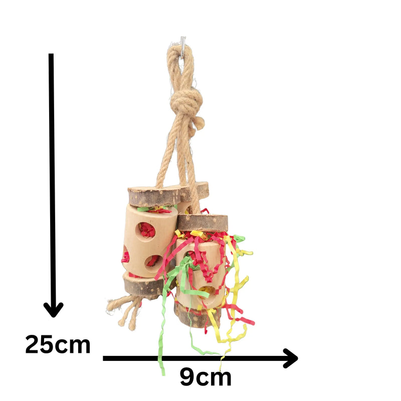 Triple Barrels Bird Toy