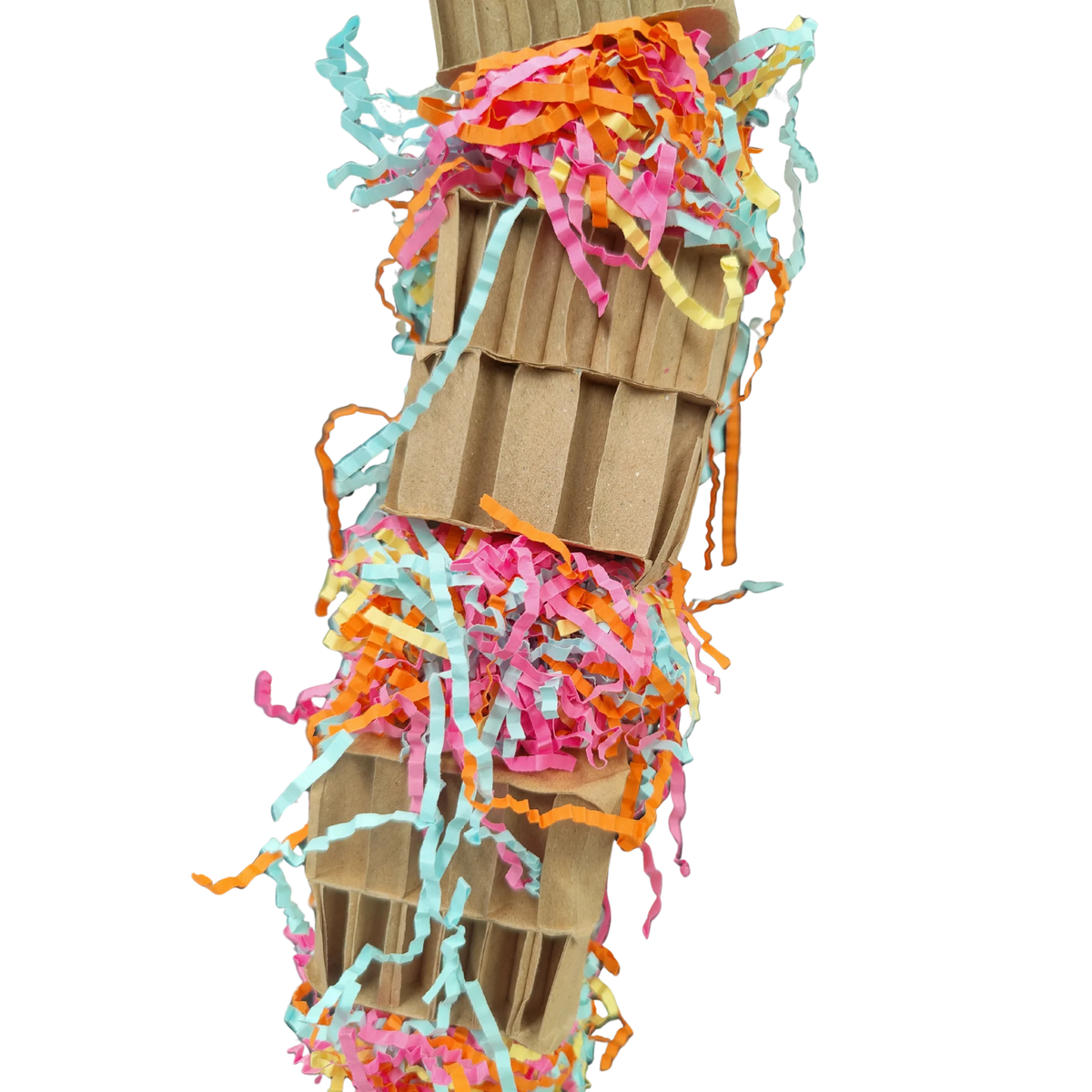 Tripple Cardboard Tower bird Toy