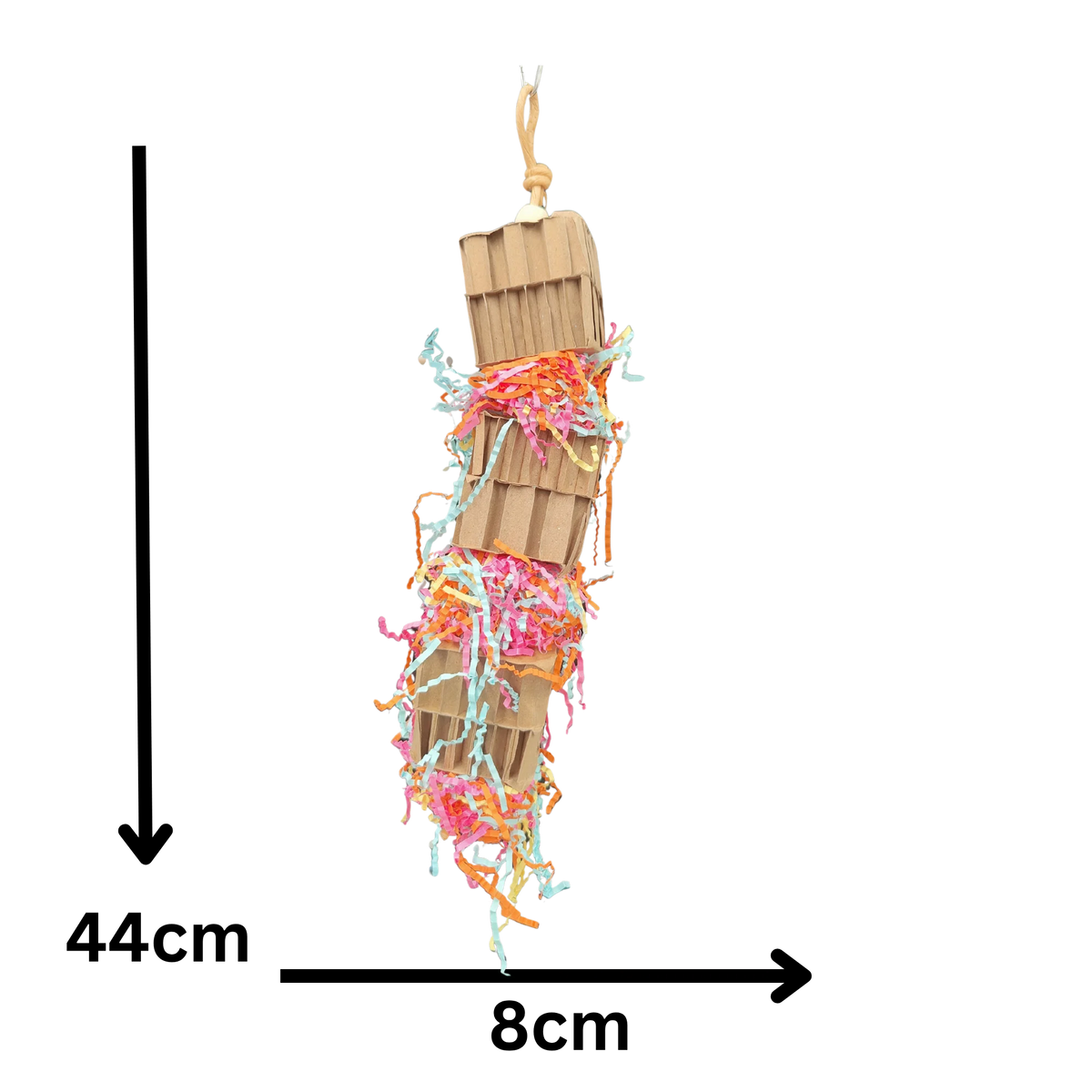 Tripple Cardboard Tower bird Toy