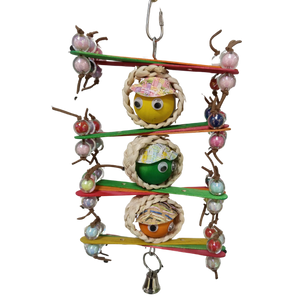 Tripple Balls Bird Toy