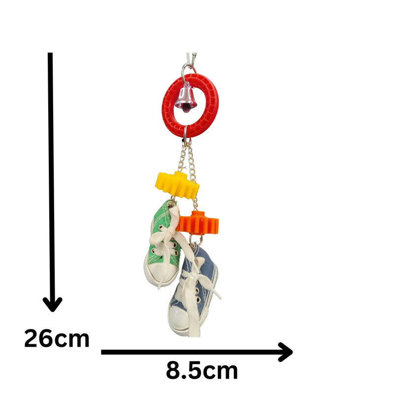 Two Shoes Bird Toy