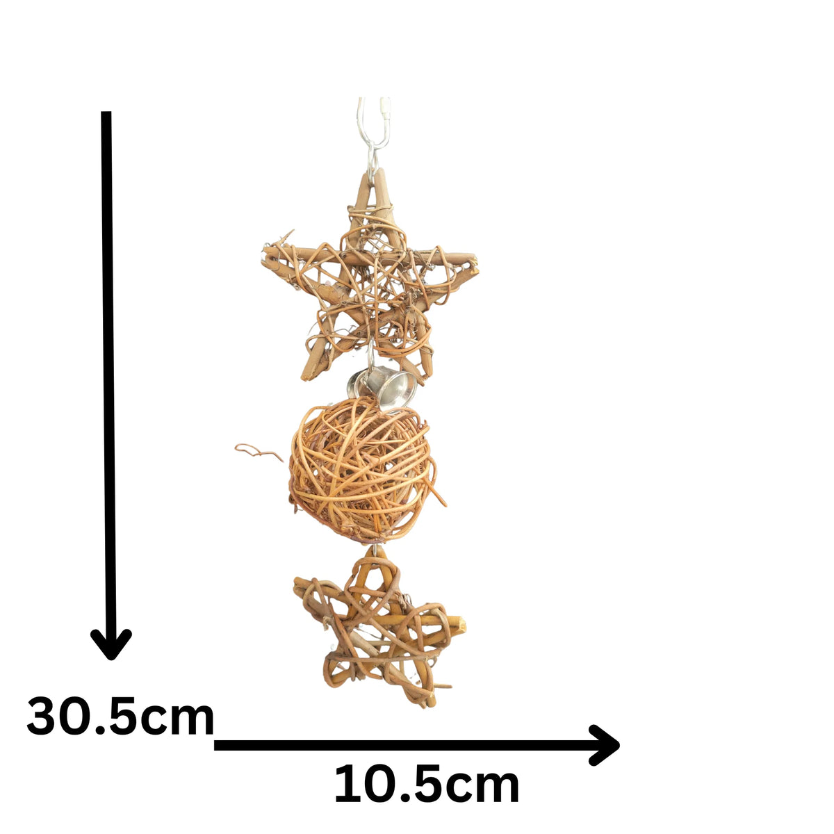 Two Stars Bird Toy