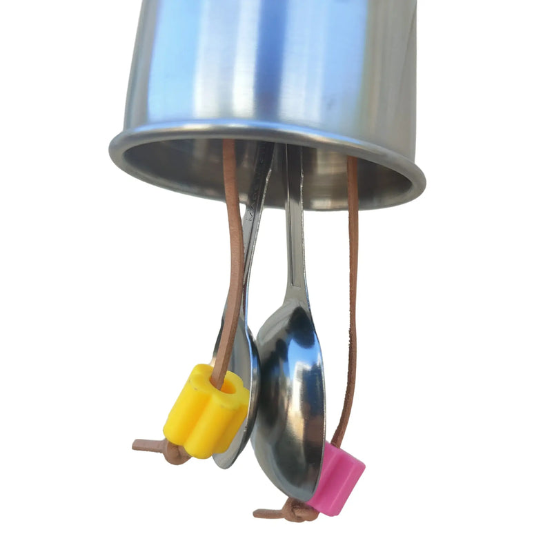 Stainless Steel Upside Down Cup Bird Toy