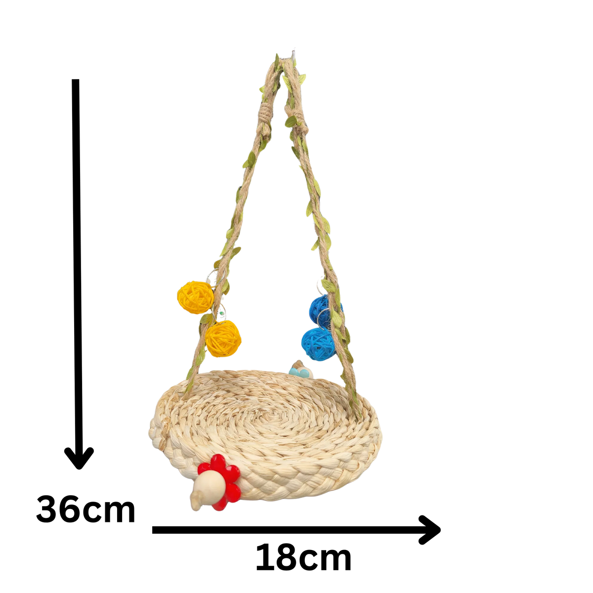 Vine Swing Bird Toy