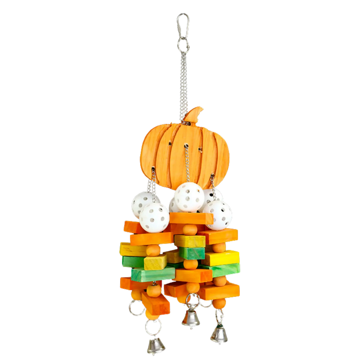 Pumpkin Bird Toy