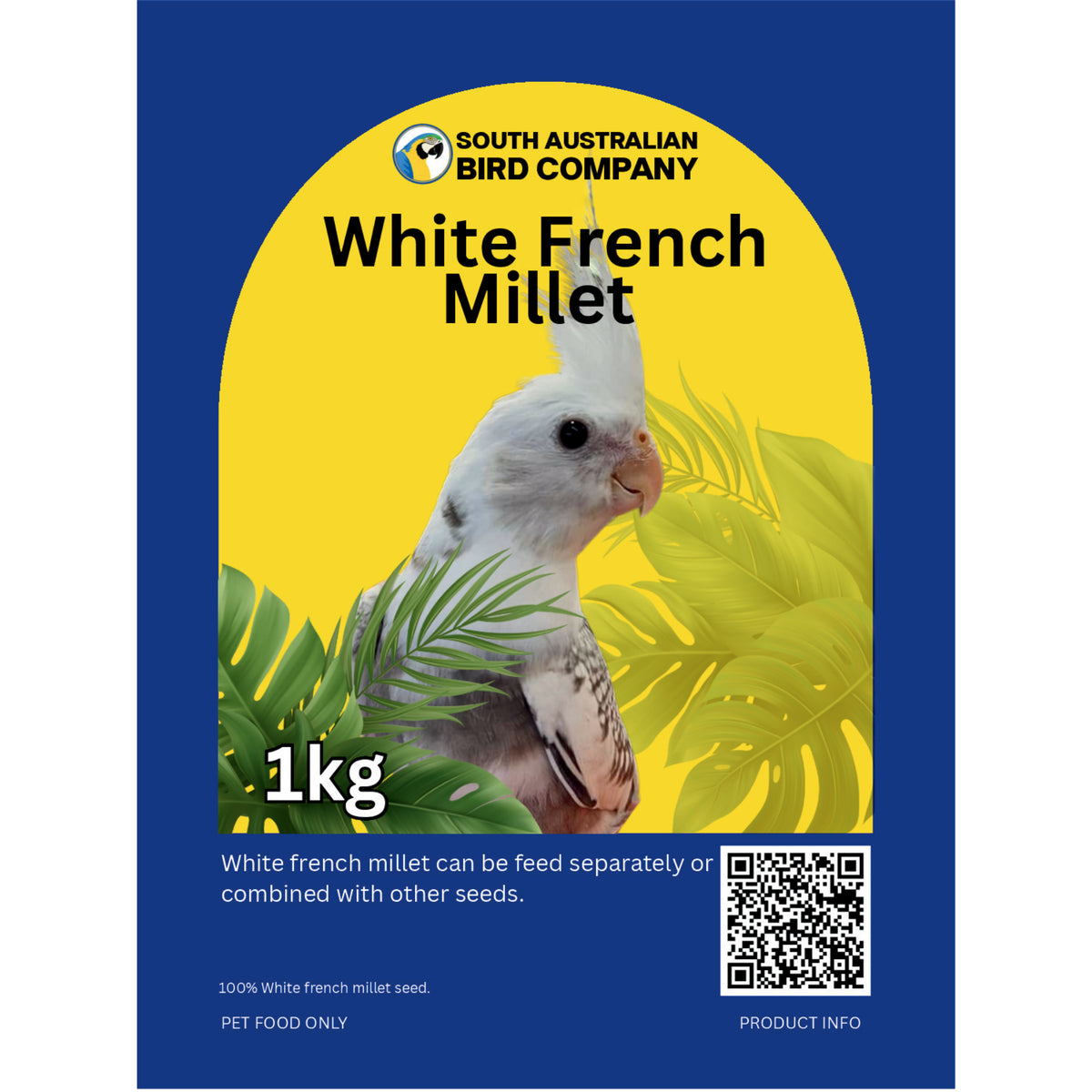 White French Millet Seed 1kg