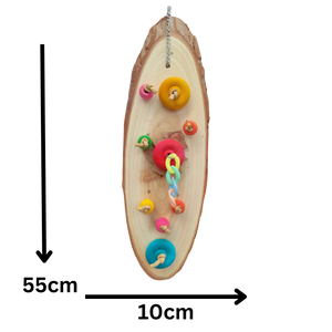 Wood Art Bird Toy