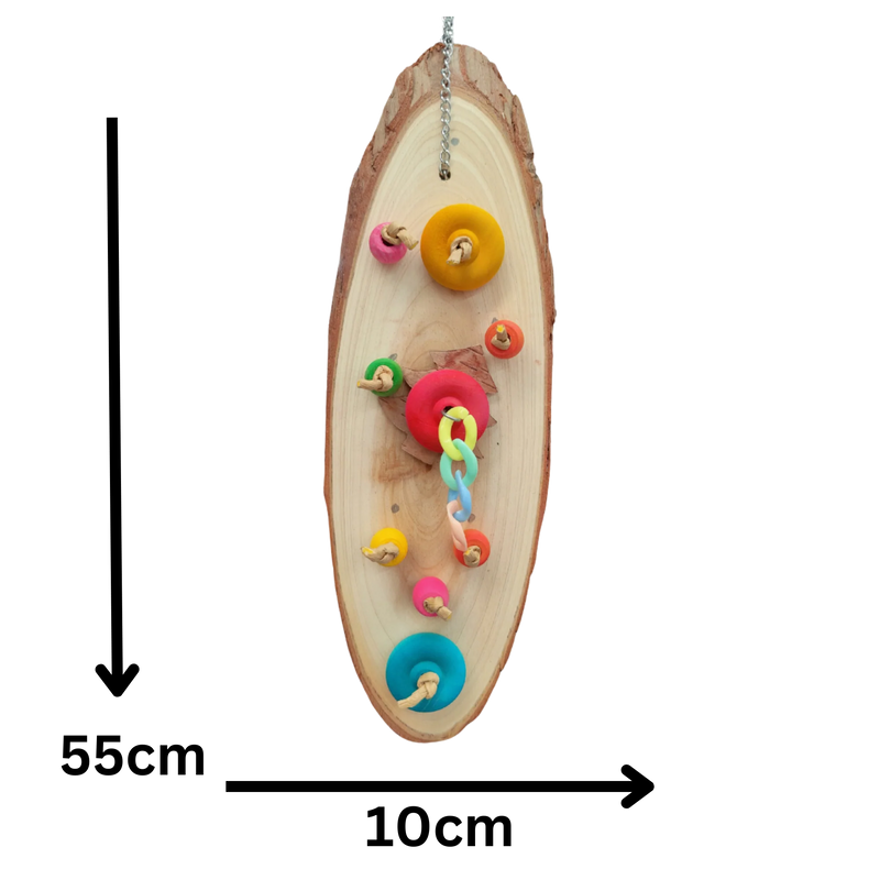 Wood Art Bird Toy