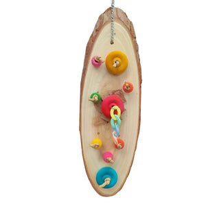 Wood Art Bird Toy