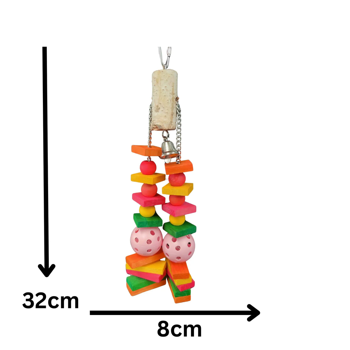 Wood Hanger Bird Toy