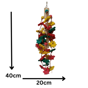 Lots Leaves Bird Toy