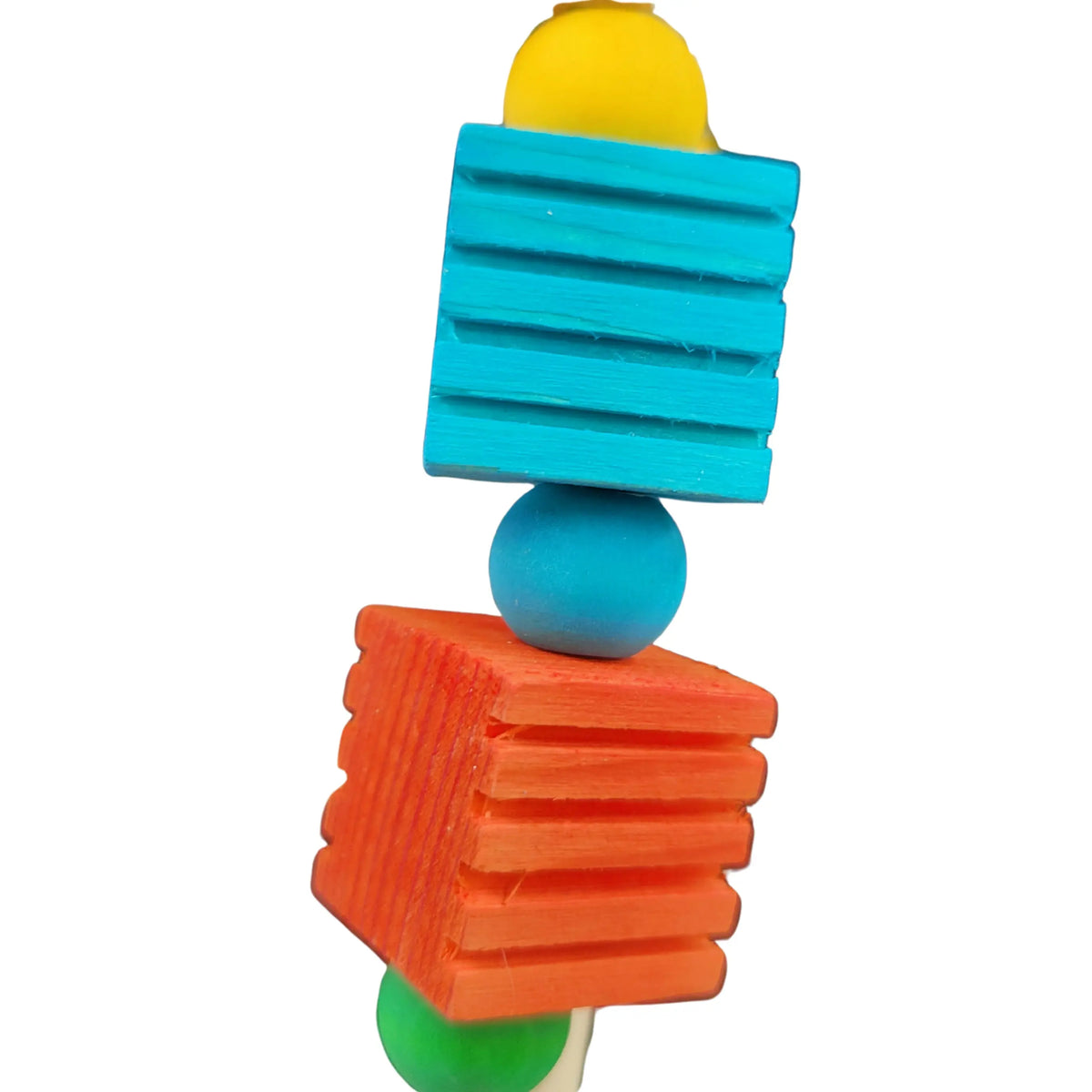 Wood Square Swing Bird Toy