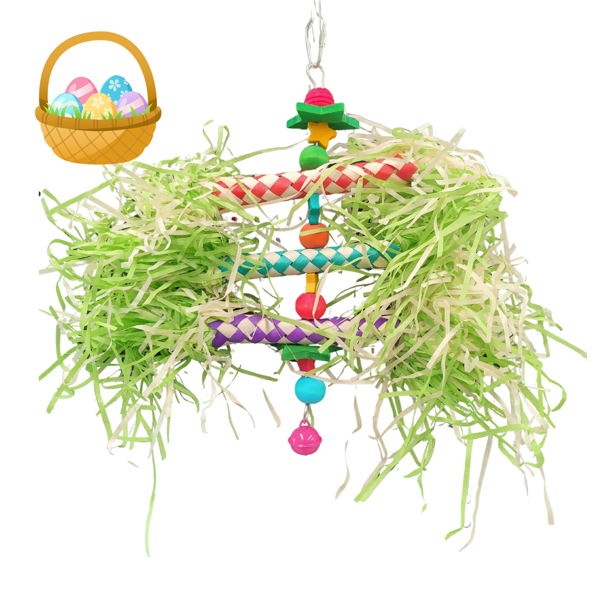 Fluffy Arms Bird Toy