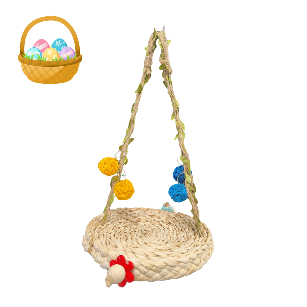 Vine Swing Bird Toy