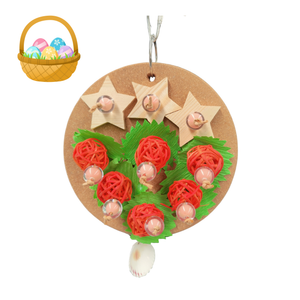 Berry Plate Bird Toy